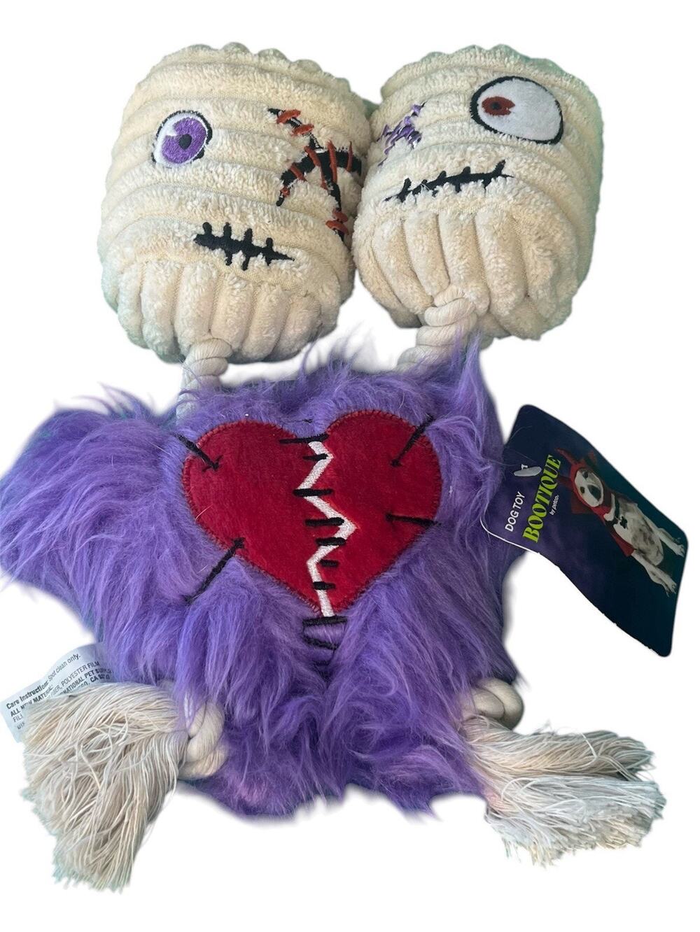 Bootique By Petco ￼ Halloween Rope, Plush Voodoo
